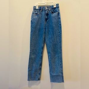 Highwaisted mom jeans